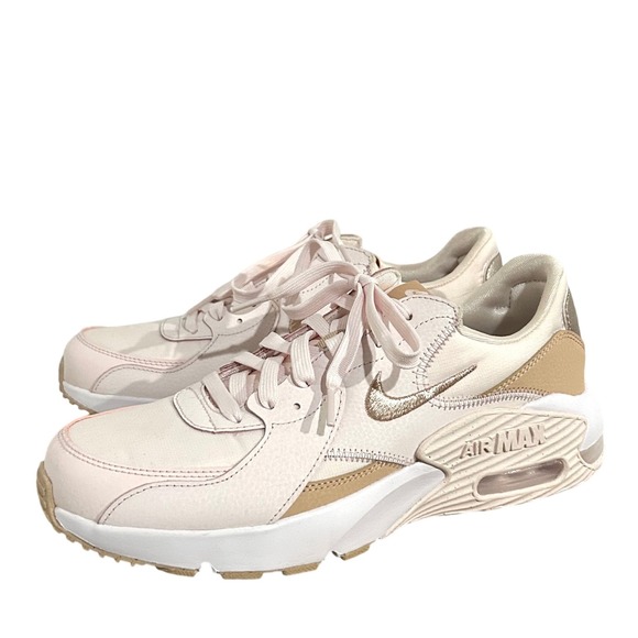 Nike Shoes - NEW Nike Women's Air Max Excee Sneakers Light Soft Pink Shimmer White 10 Casual